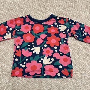 Hanna Andersson Floral Long Sleeve Tee